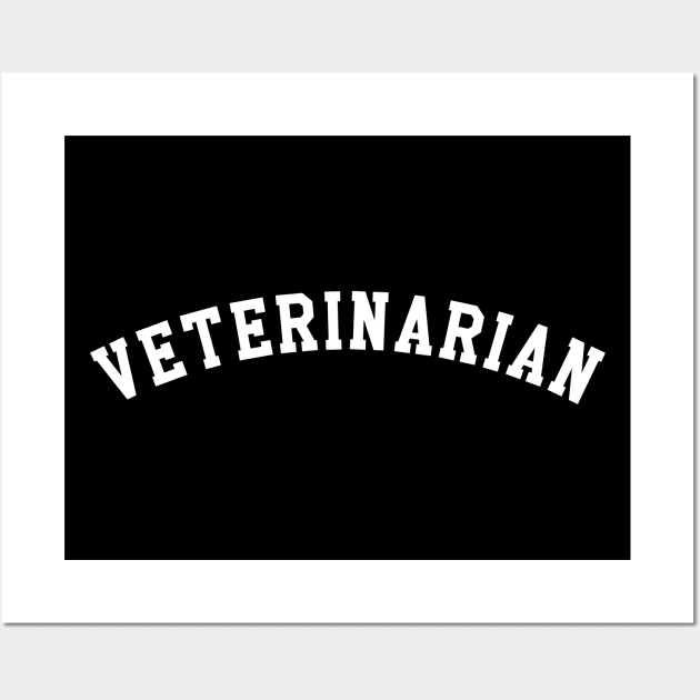 Veterinarian Wall Art by KC Happy Shop